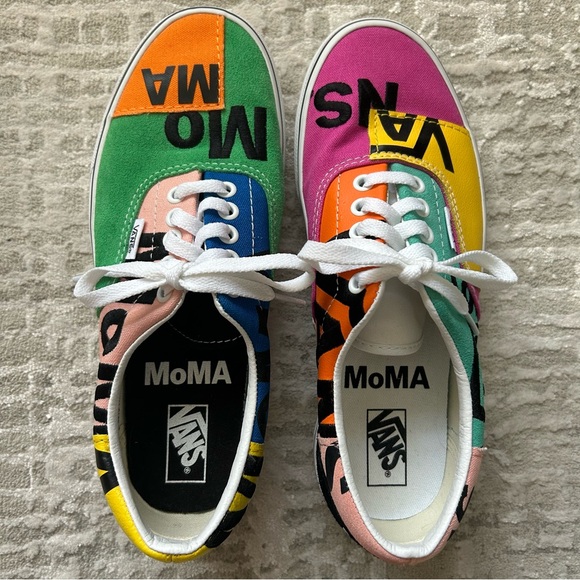 Vans Shoes - MoMa and Vans Era Sneakers LIMITED EDITION 2019 men’s 7.5 women’s 9